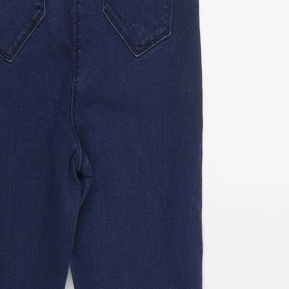 Studio Womens Blue Cotton Jegging Jeans Size 12 L26 in Regular