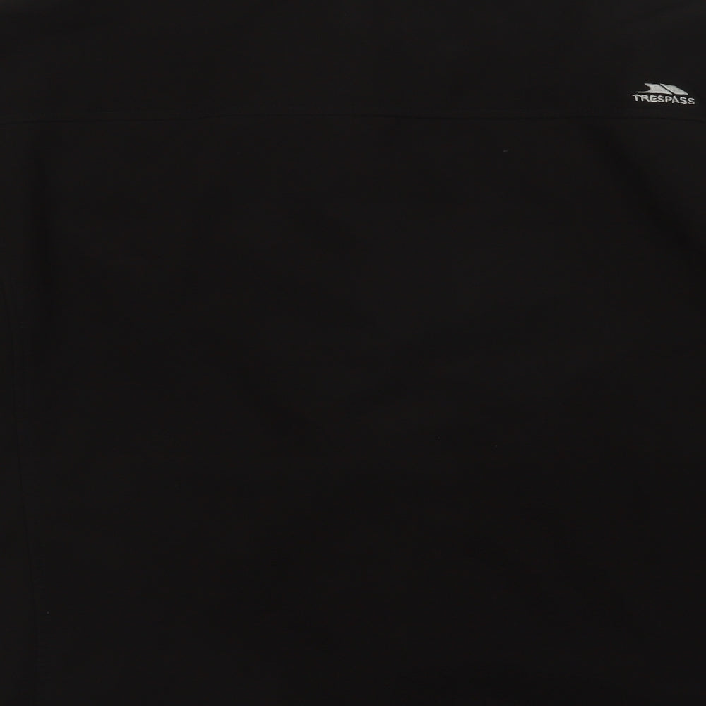 Trespass Mens Black Windbreaker Jacket Size XL Zip
