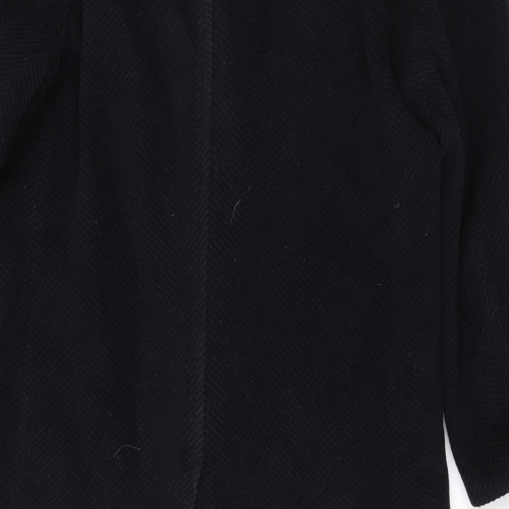 BHS Mens Blue Overcoat Coat Size 38