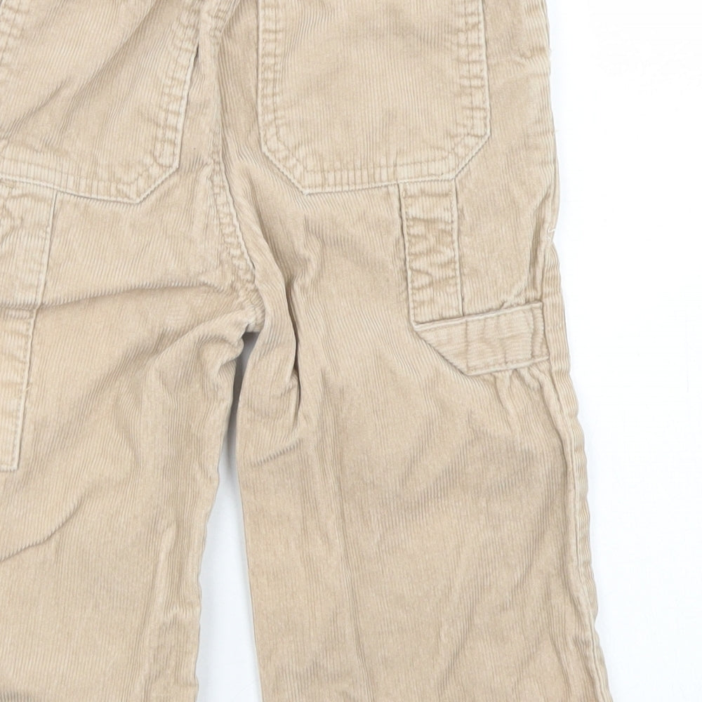 Cherokee Boys Brown Cotton Capri Jeans Size 18-24 Months Button