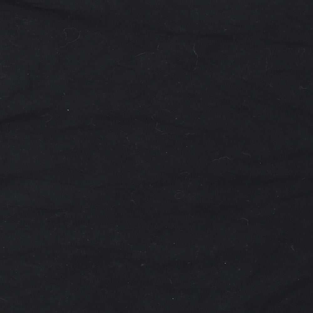 George Girls Black Cotton Basic T-Shirt Size 12-13 Years Round Neck - Be Kind