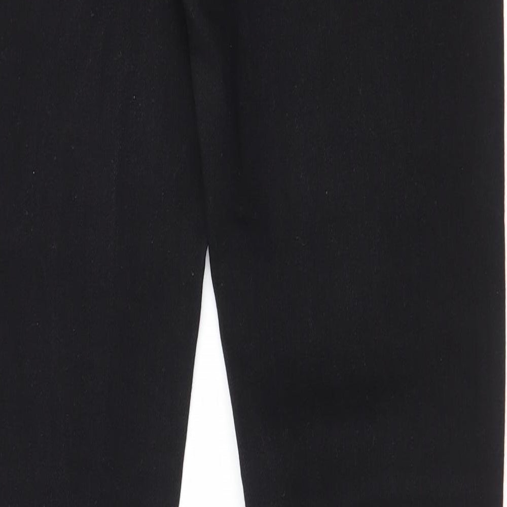 Gap Mens Black Cotton Straight Jeans Size 28 in L32 in Regular Zip