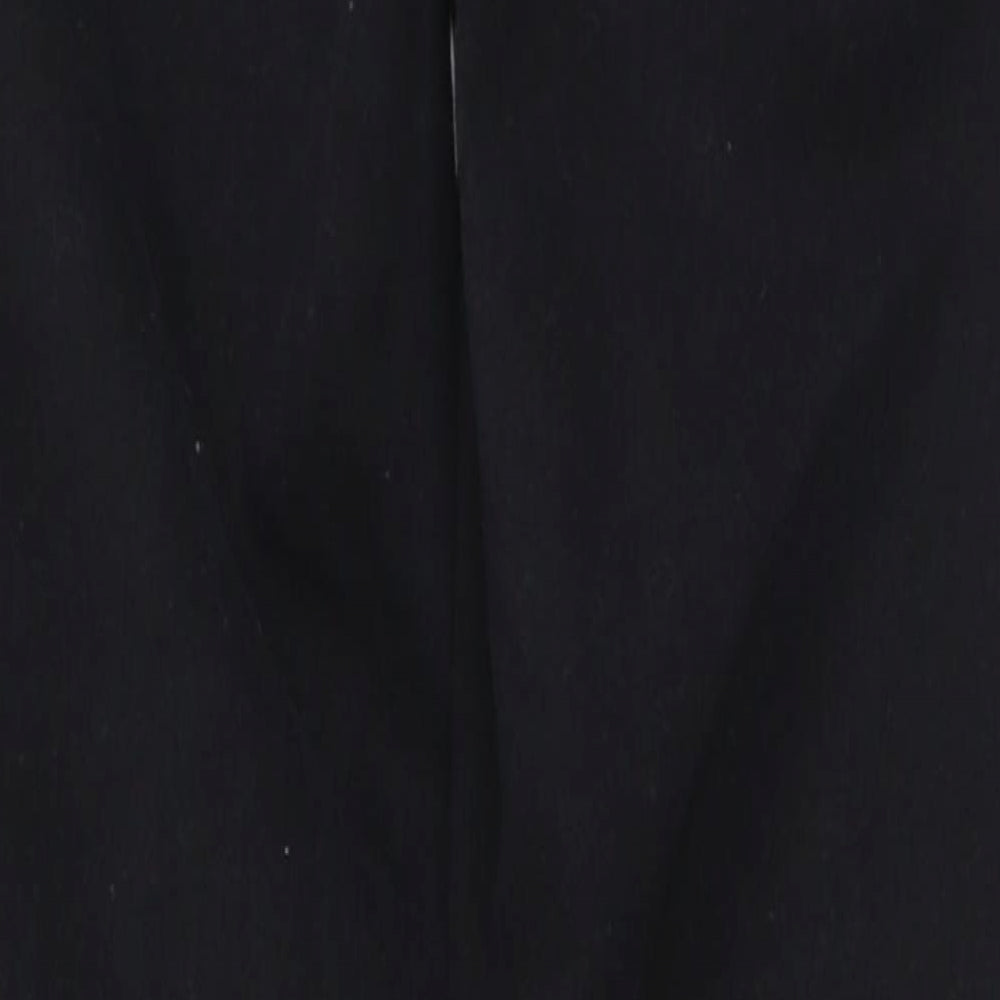 Denim & Co. Womens Black Cotton Skinny Jeans Size 8 L25 in Regular Zip