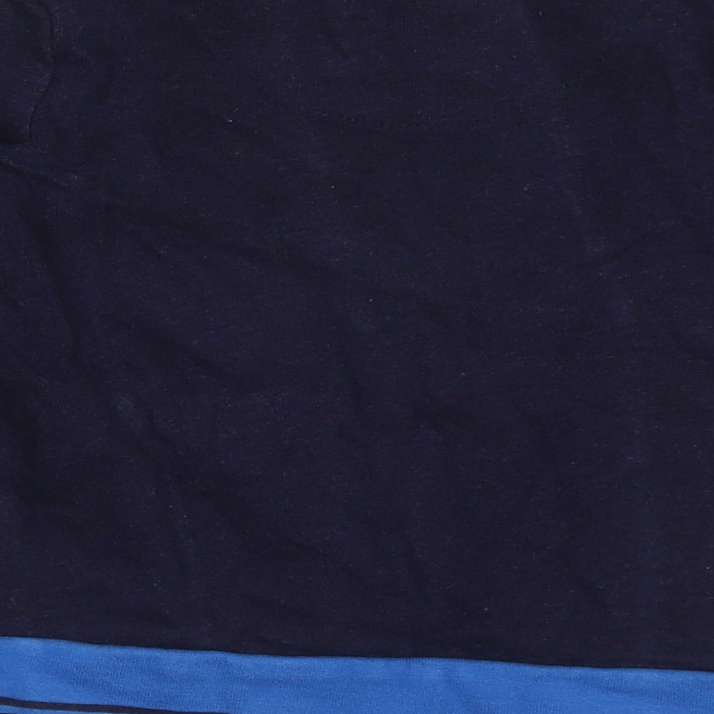 TU Boys Blue Cotton Pyjama Top Size 5-6 Years Pullover - Stay Awesome