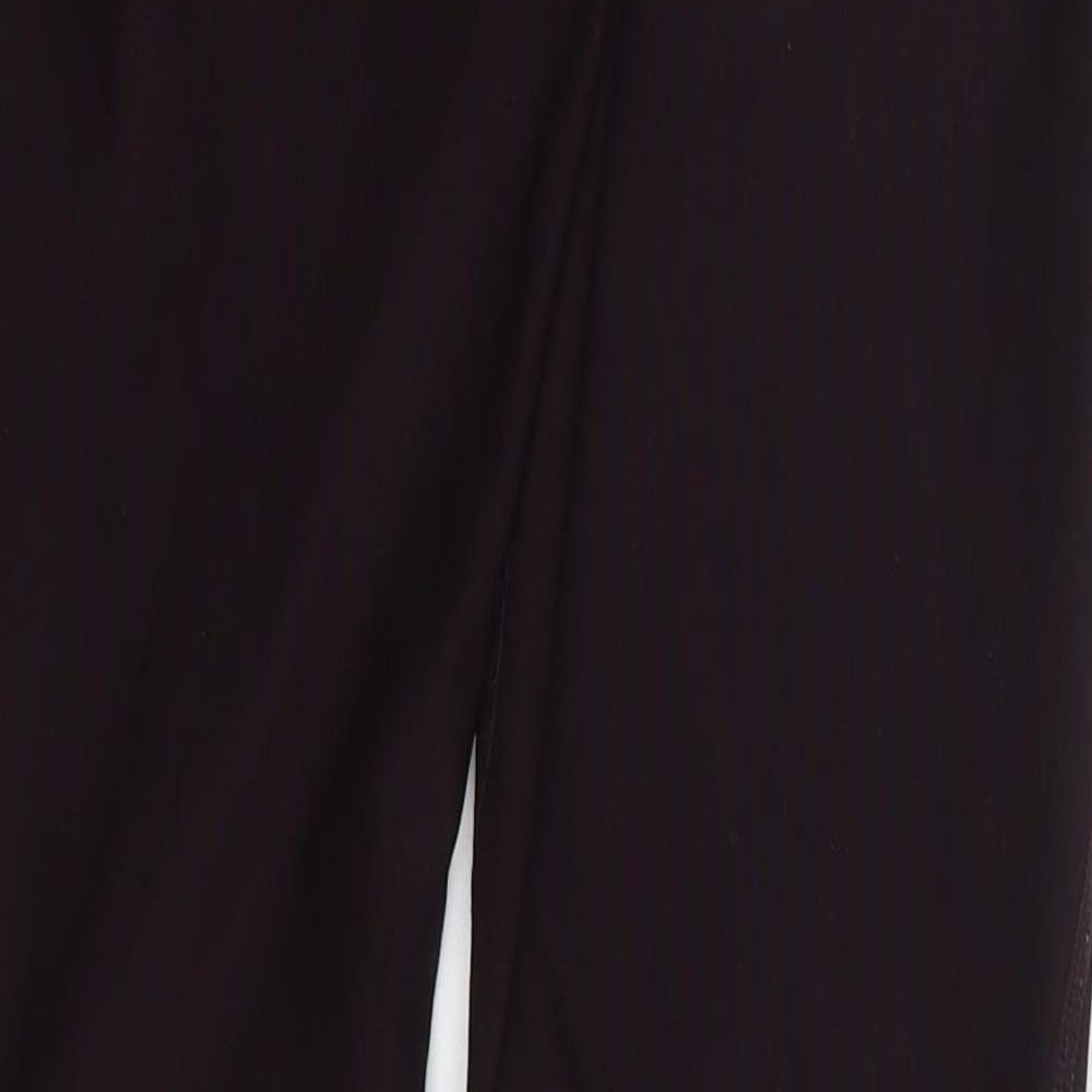 H&M Womens Purple Polyester Compression Leggings Size S L27 in Regular