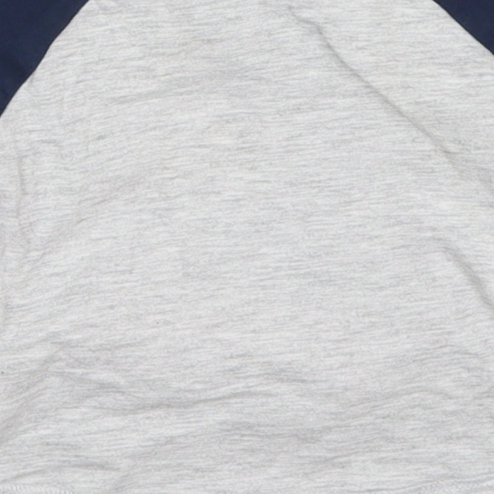 F&F Boys Multicoloured Cotton Basic T-Shirt Size 0-3 Months Crew Neck Pullover - Monster
