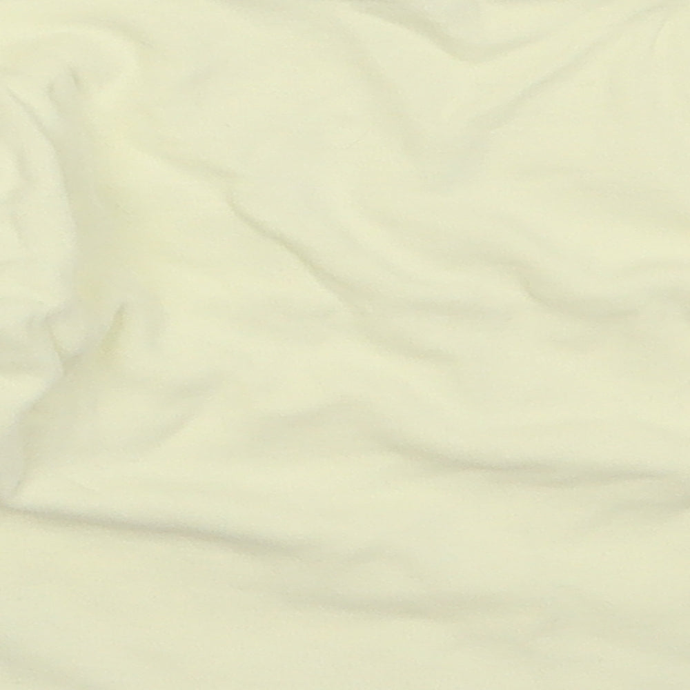 St Bernard Girls Yellow Cotton Basic T-Shirt Size 12-18 Months Round Neck