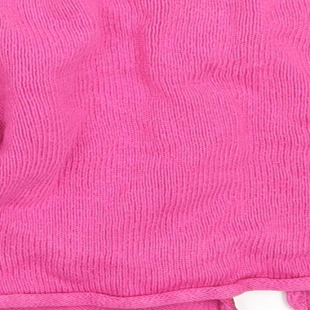 Gap Girls Pink Cotton Cardigan Jumper Size 12-18 Months Button