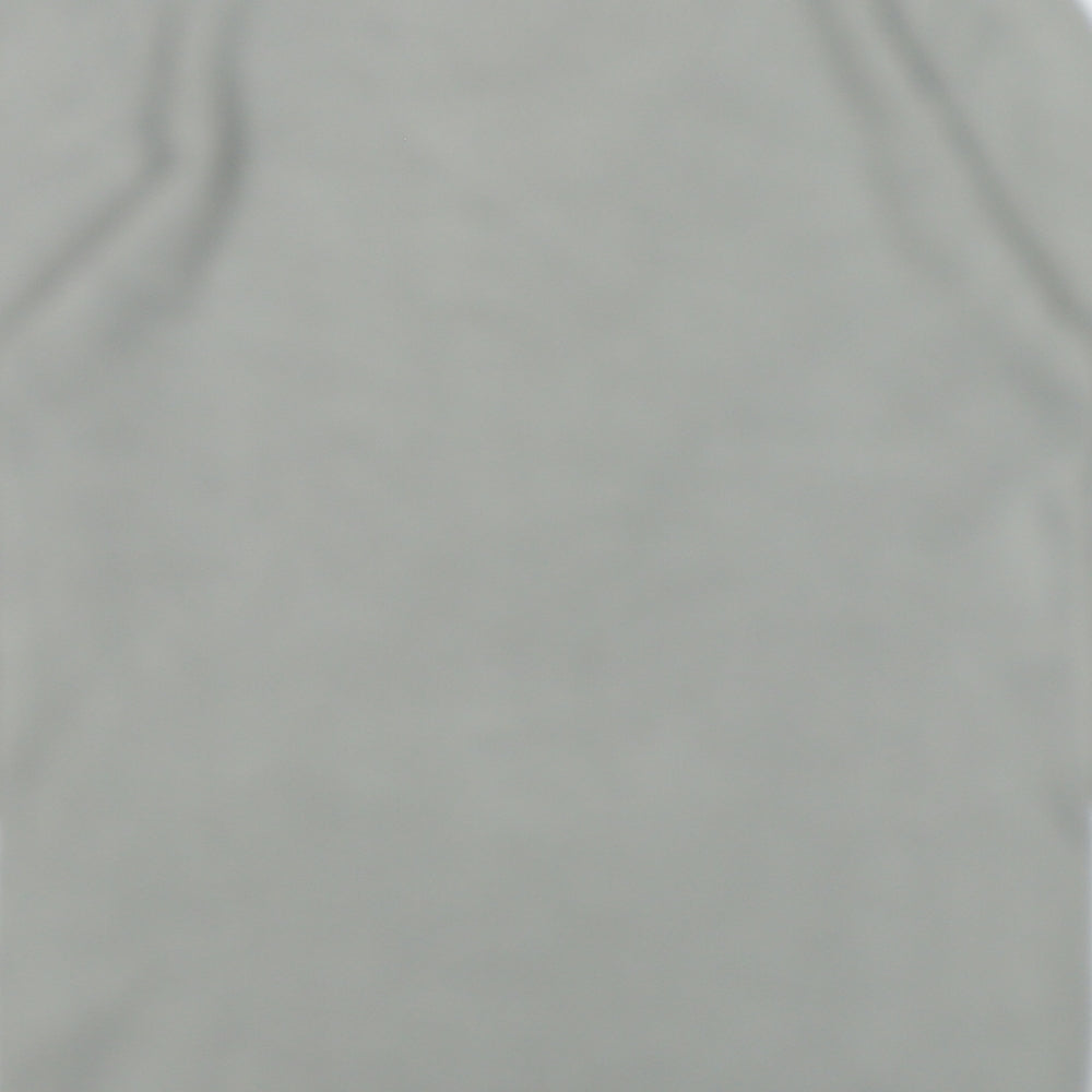 Primark Womens Grey V-Neck Acrylic Pullover Jumper Size 6