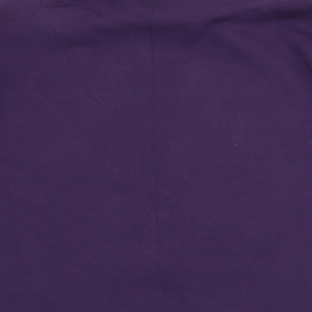 NEXT Womens Purple Polyester Pullover Sweatshirt Size 12 Pullover