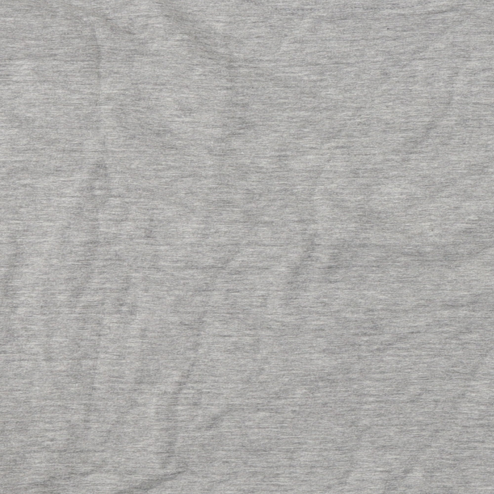 Hutson Harbour Mens Grey Round Neck Cotton Pullover Jumper Size L