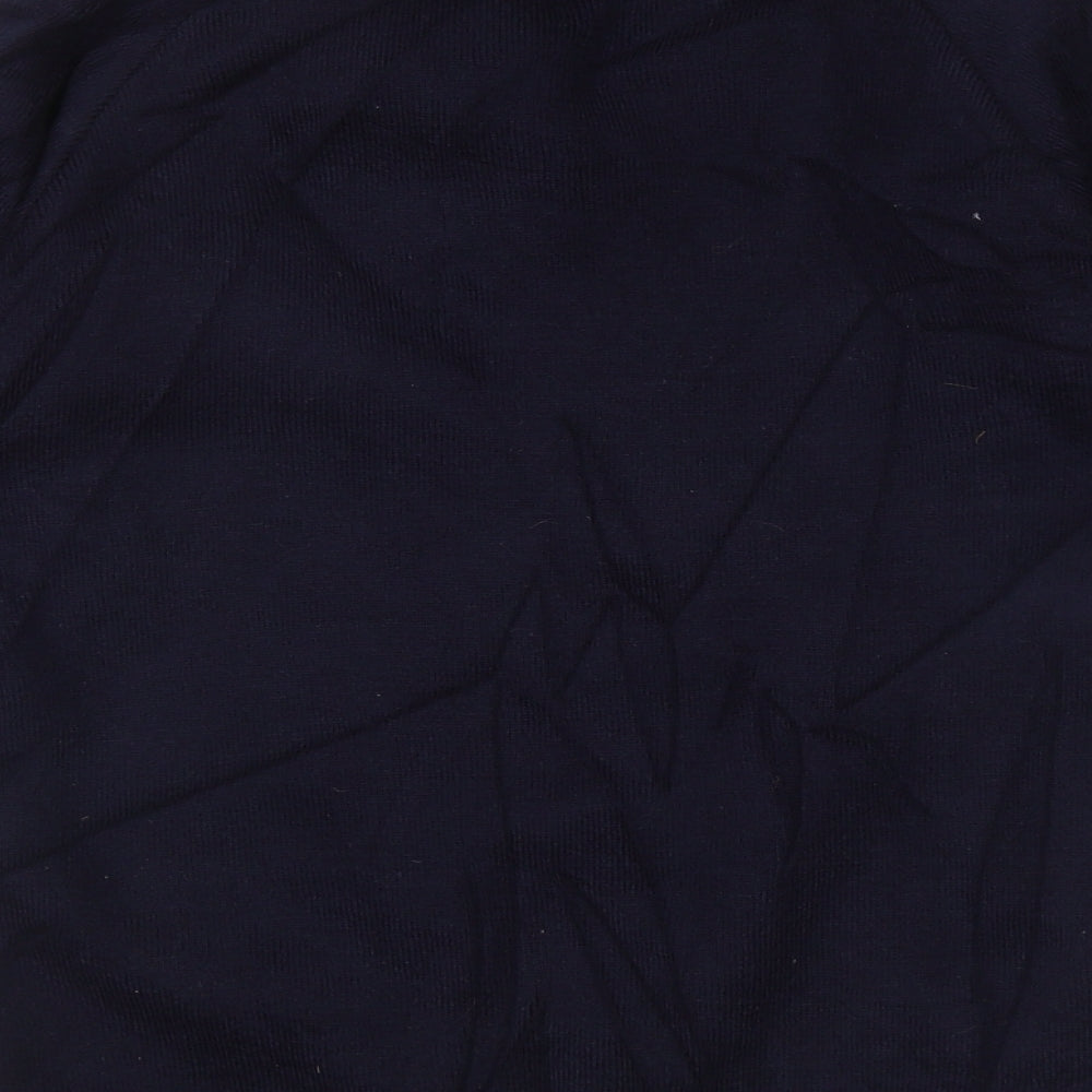 Rowlinson Courtelle Mens Blue V-Neck Acrylic Pullover Jumper Size S