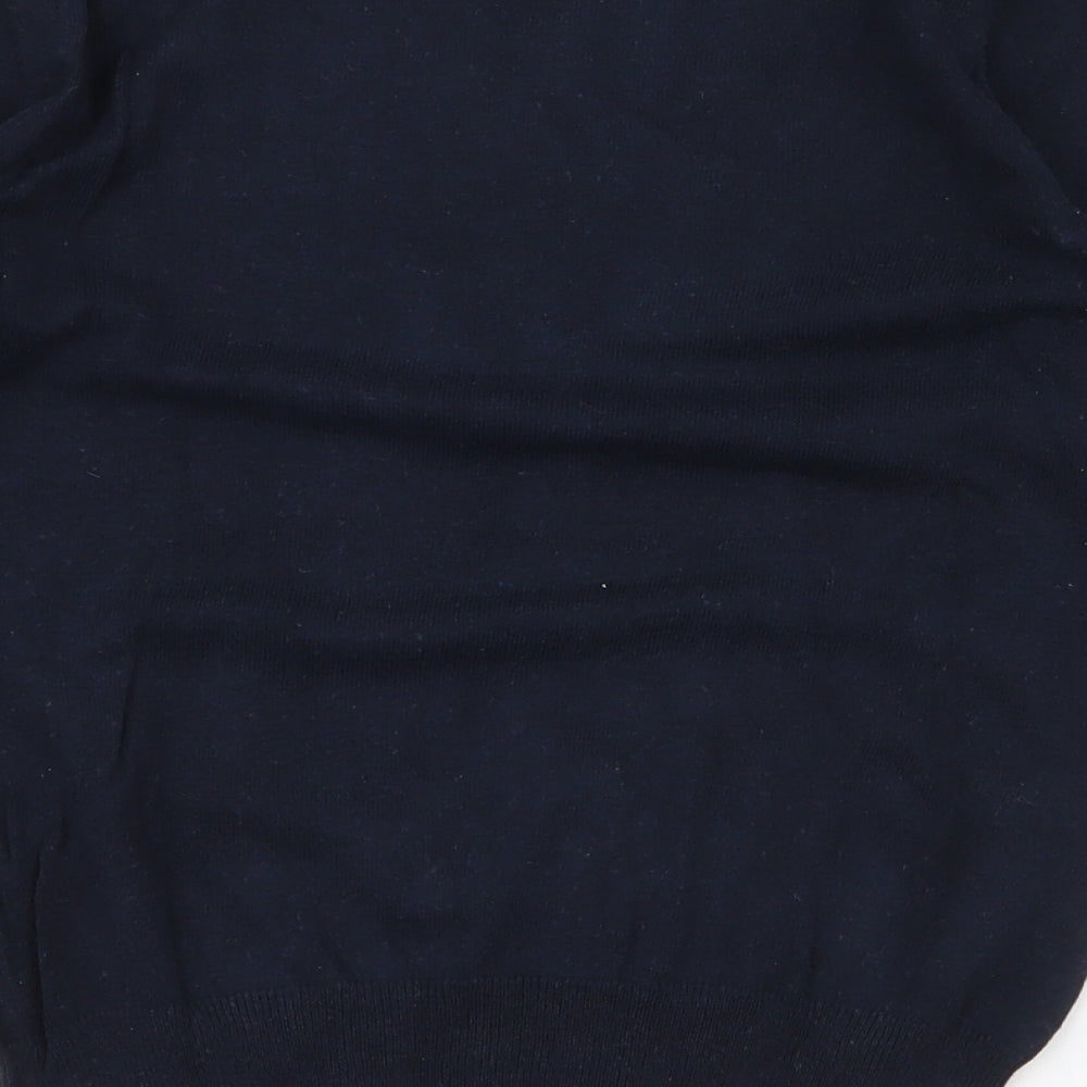 NEXT Womens Multicoloured Round Neck Cotton Pullover Jumper Size 6