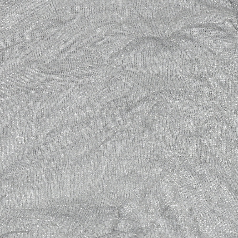 Blooming Marvellous Womens Grey Crew Neck Cotton Pullover Jumper Size L