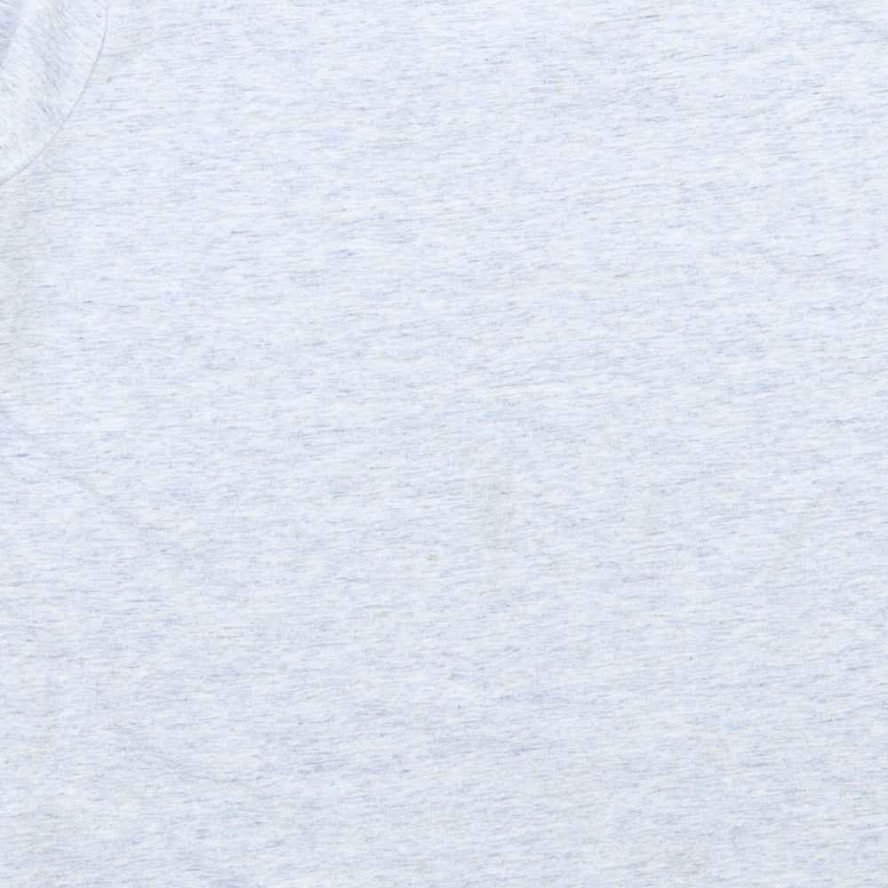 NEXT Girls Blue Polyester Pullover T-Shirt Size 9 Years Round Neck Pullover