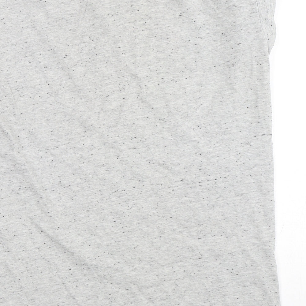 Atmosphere Womens Grey Polyester Basic T-Shirt Size 12 Round Neck