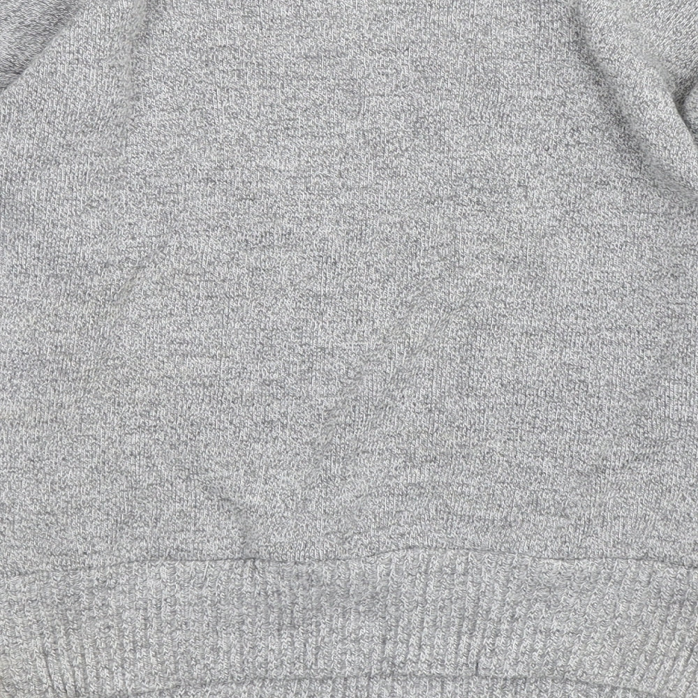 RMB Womens Grey Acrylic Pullover Sweatshirt Size S Pullover