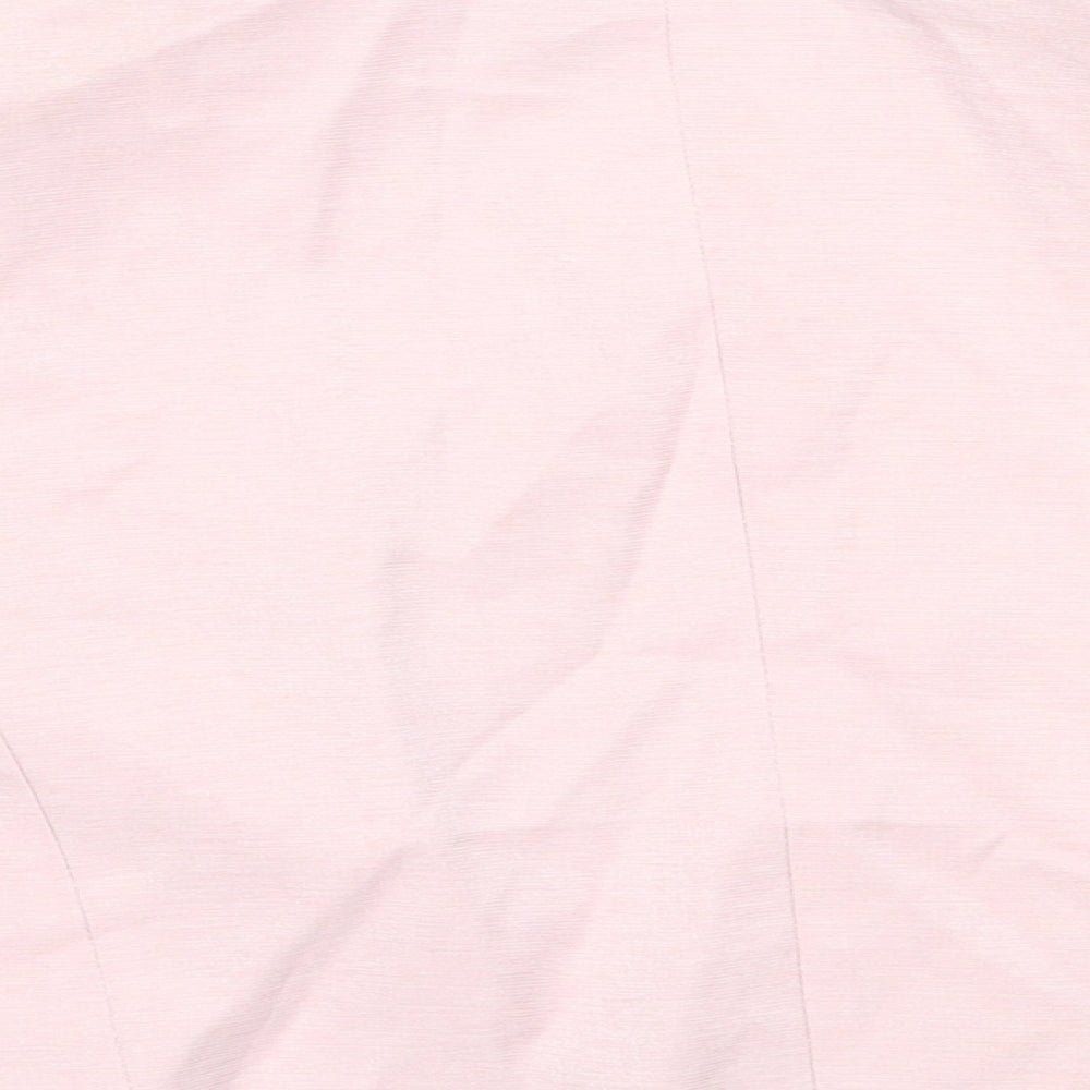 Gold Womens Pink Jacket Size 14