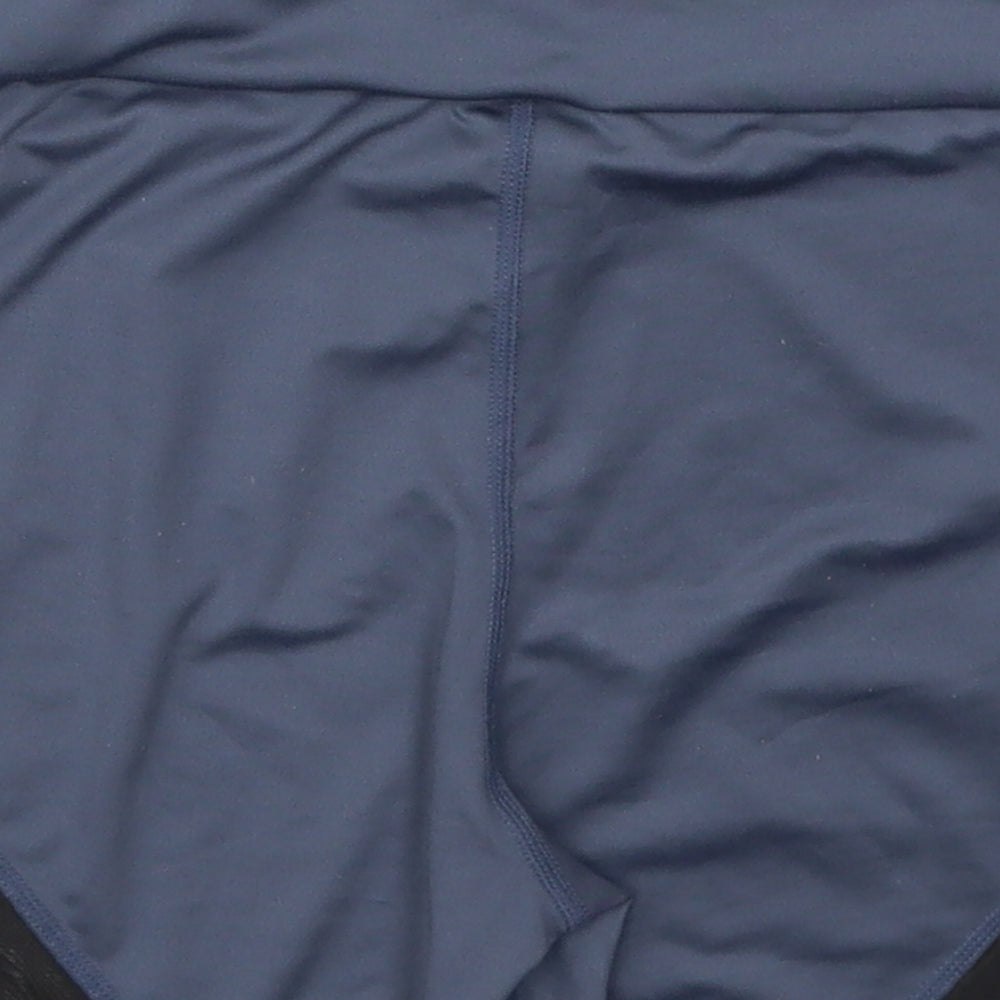 SheIn Womens Blue Nylon Athletic Shorts Size S L3 in Regular