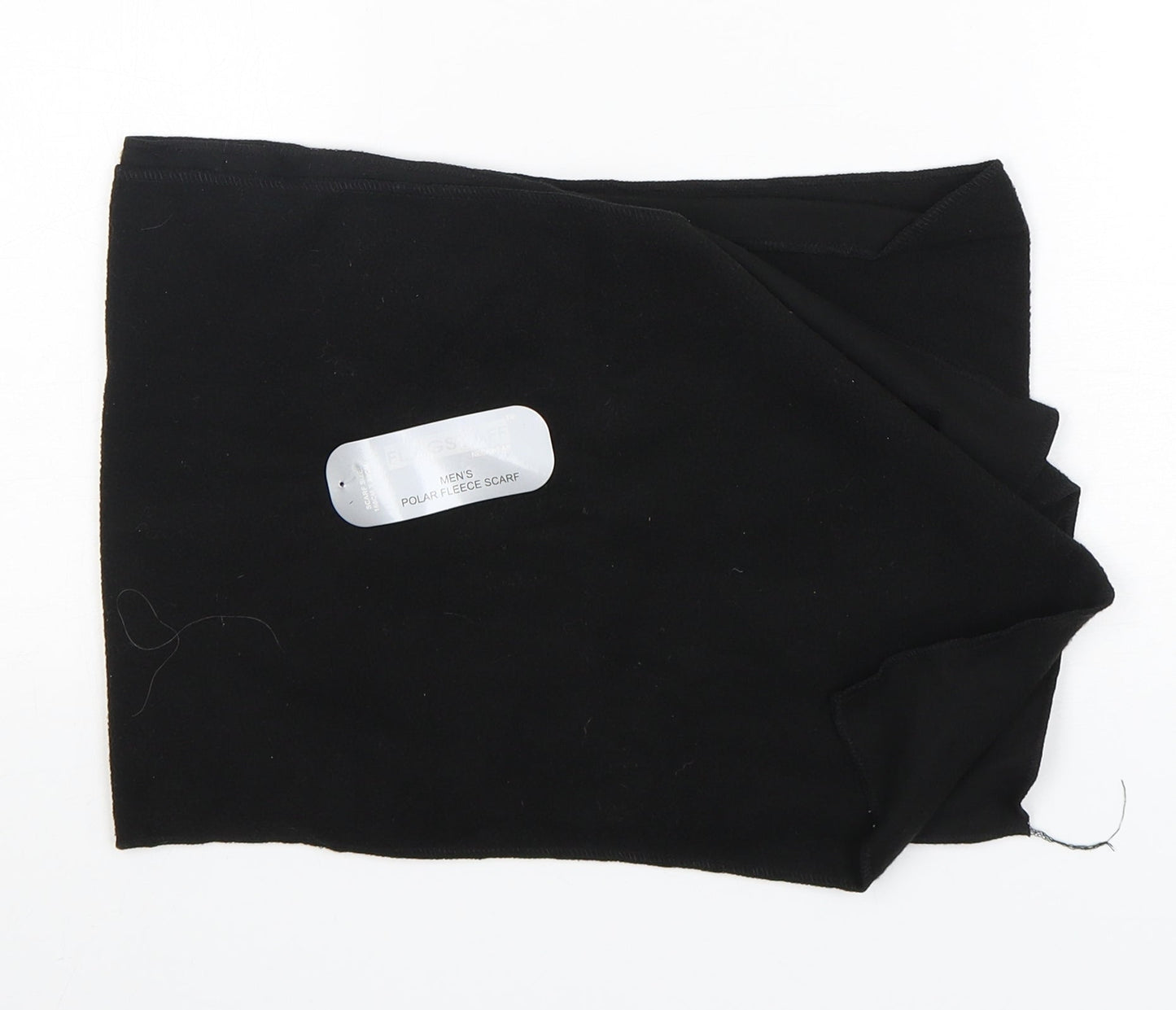 flagstaff Mens Black Polyester Scarf Size Regular