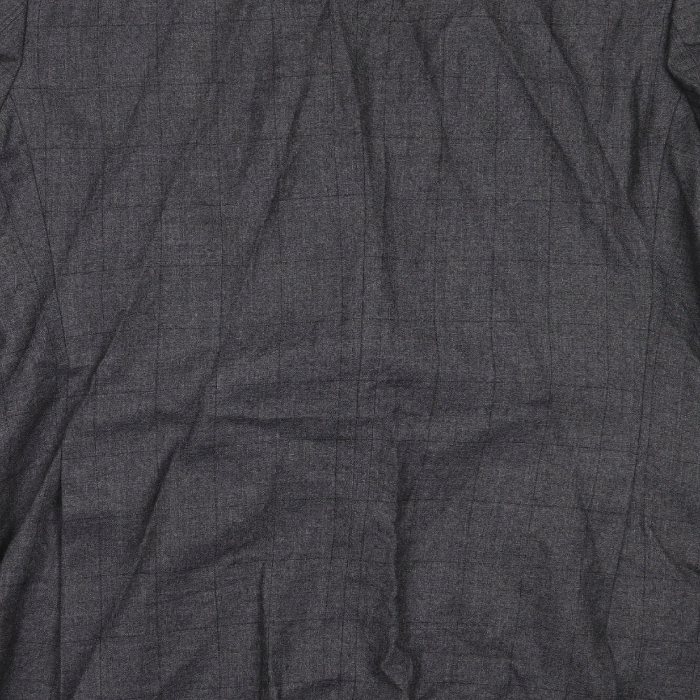 Marks & Spencer Mens Grey Wool Jacket Blazer Size XL