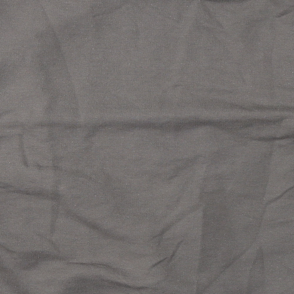 Love Womens Grey Cotton Pullover Sweatshirt One Size - Maybe baby