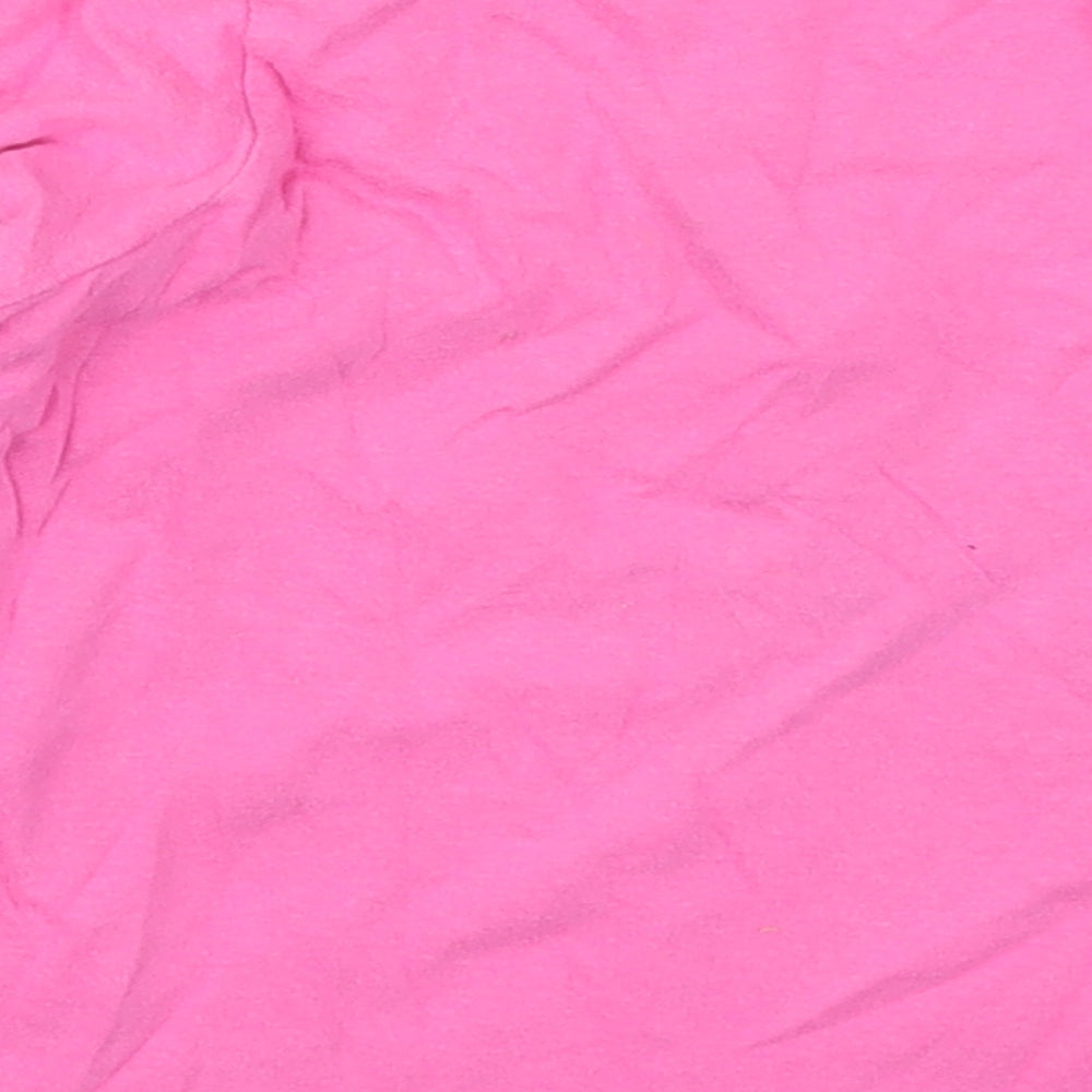 Matalan Girls Pink Solid Cotton Top Pyjama Top Size 4-5 Years Pullover - It's Tiring Being So Beautiful
