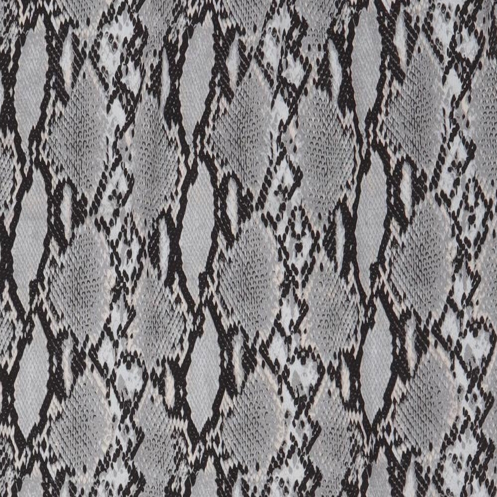 New Look Womens Grey Animal Print Polyester Maxi Size 14 Collared Button