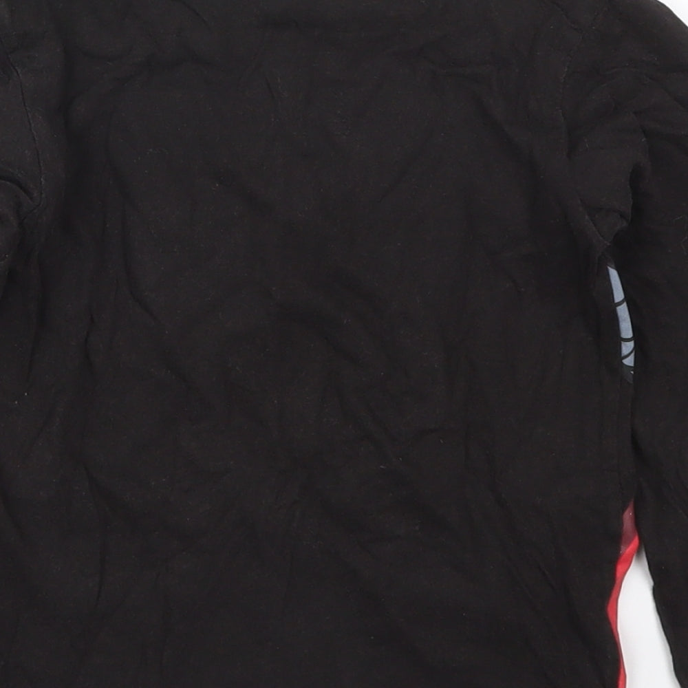 Primark Boys Black Cotton Basic T-Shirt Size 5-6 Years Crew Neck Pullover - NinjaGQ Lego