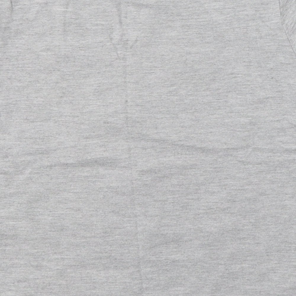 Woolworths Boys Grey Cotton Basic T-Shirt Size 5 Years Round Neck - Music before bed
