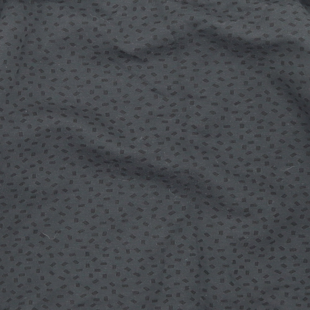 Primark Girls Grey Geometric Cotton Pullover Sweatshirt Size 7-8 Years - Do What Makes You Happy