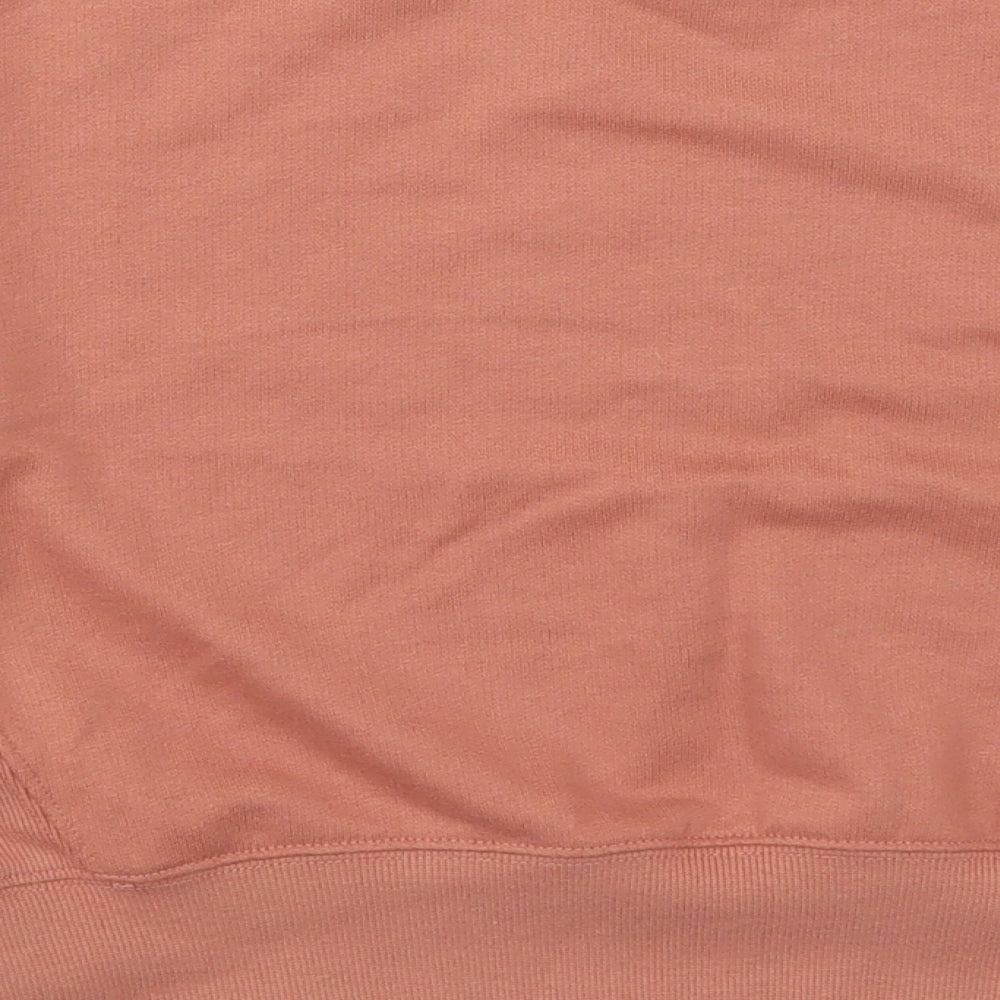 New Look Womens Red Polyester Pullover Sweatshirt Size 6 Pullover - Terracotta