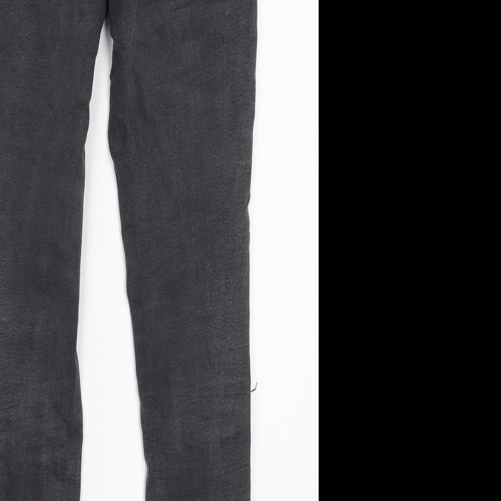 Denim Co. Womens Grey Cotton Jegging Jeans Size 10 L25 in Slim Zip
