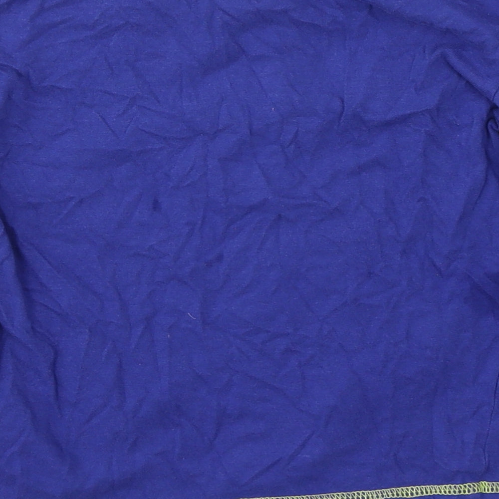 The Essentials Boys Blue Cotton Pyjama Top Size 6-7 Years - Gamer