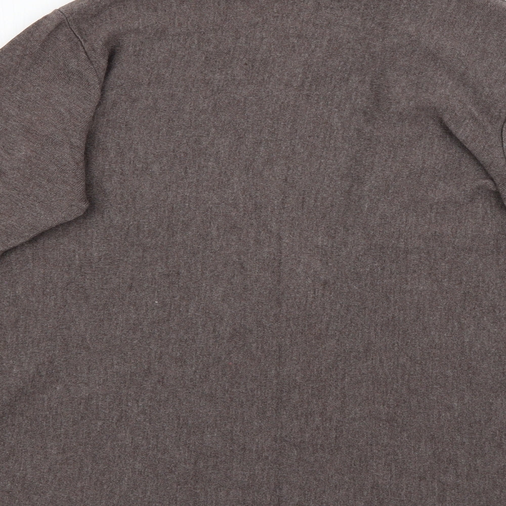 Per Una Womens Brown V-Neck Viscose Cardigan Jumper Size 16