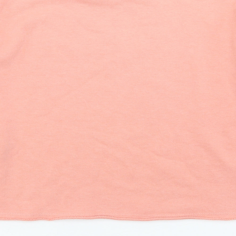 George Girls Pink Cotton Pullover Sweatshirt Size 10-11 Years - Cropped, San Diego State
