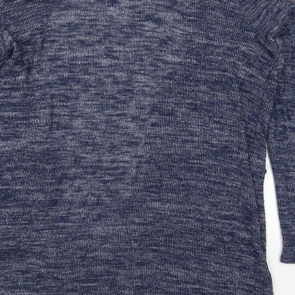 Atmosphere Womens Blue V-Neck Viscose Cardigan Jumper Size 10