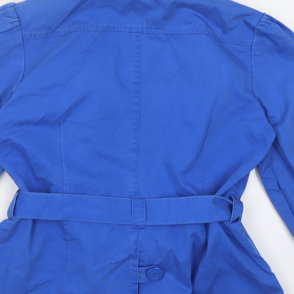 Great Plains Womens Blue Jacket Size L Button