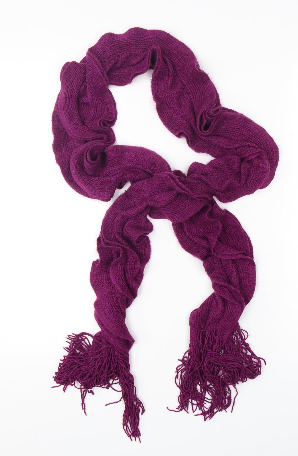 Dunnes Stores Womens Purple Acrylic Scarf