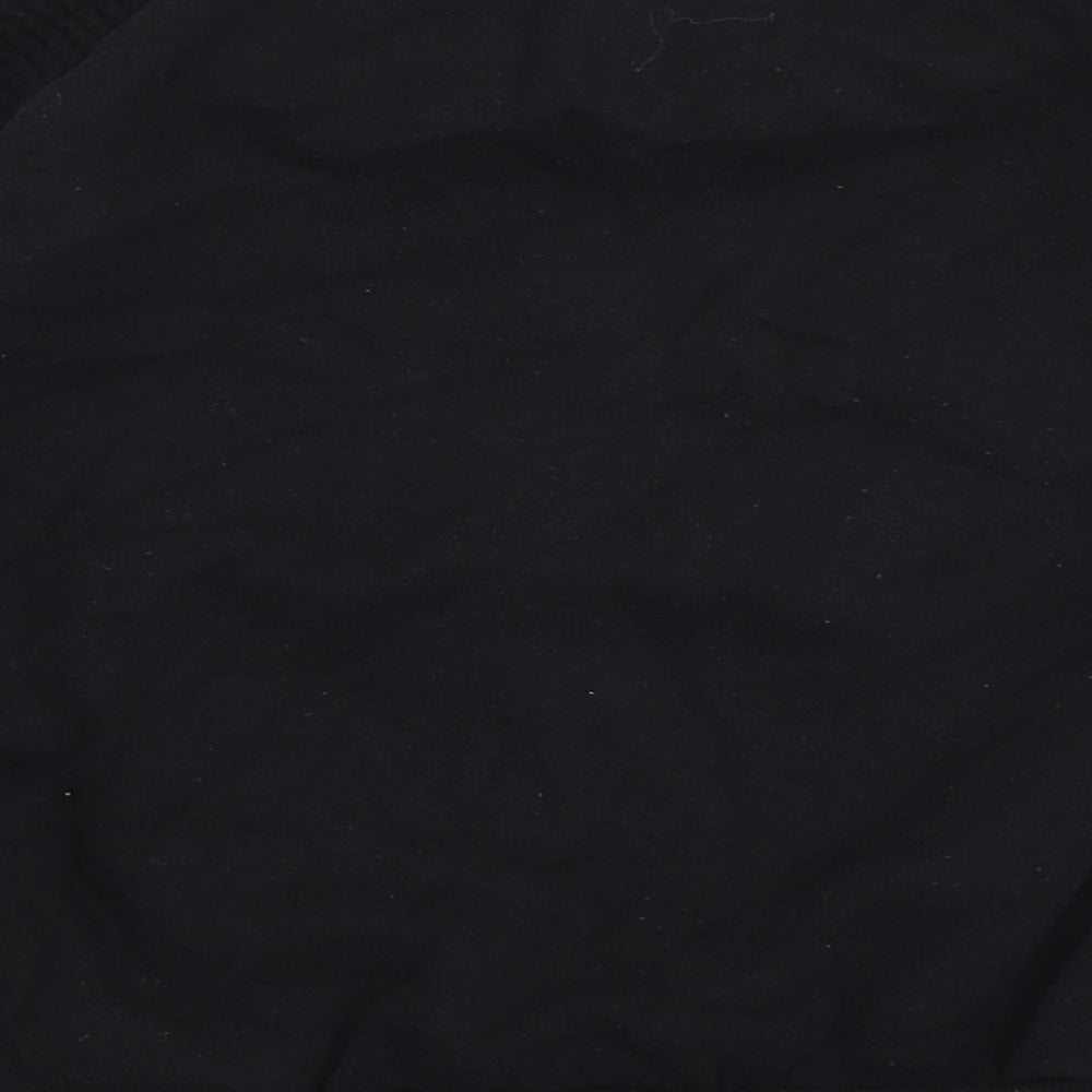 Batman Boys Black Cotton Pullover Sweatshirt Size 7-8 Years Pullover - Batman