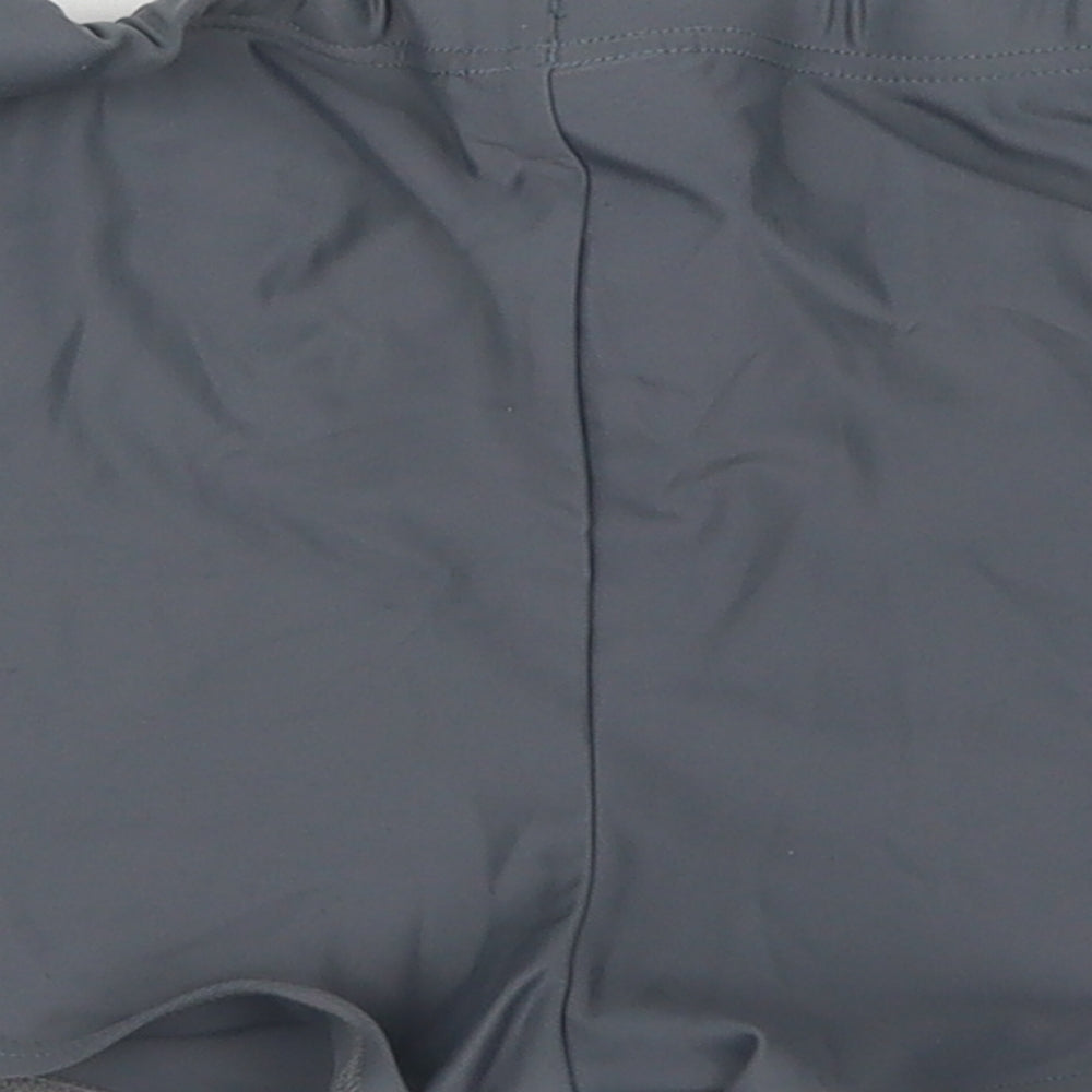 Nabaiji Girls Grey Polyamide Hot Pants Shorts Size M Regular Drawstring - Activewear