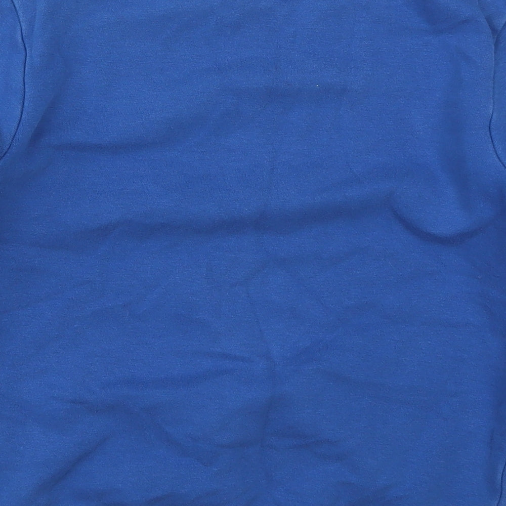 Nutmeg Boys Blue Cotton Pullover Sweatshirt Size 8-9 Years Pullover
