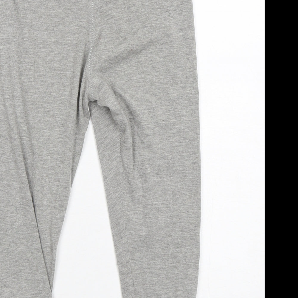 Missguided Womens Grey Viscose Compression Shorts Size 8 L18 in Regular