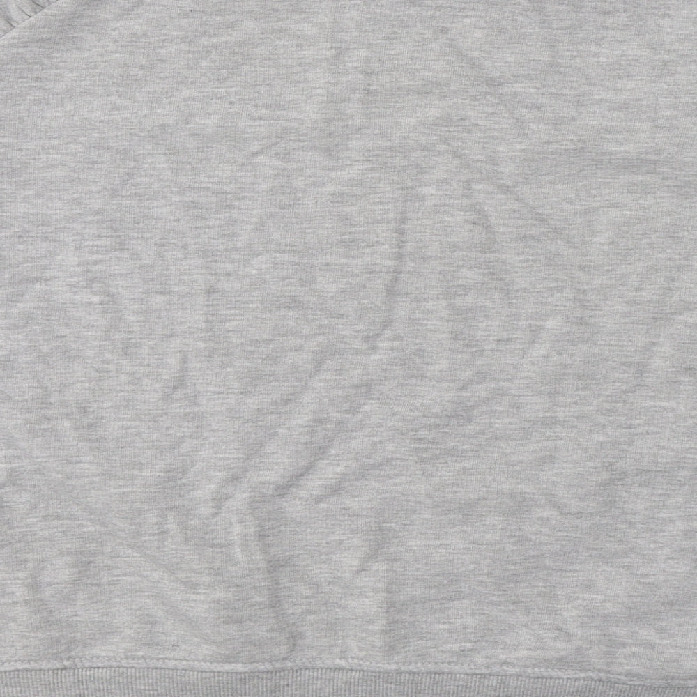 Primark Womens Grey Cotton Pullover Sweatshirt Size L