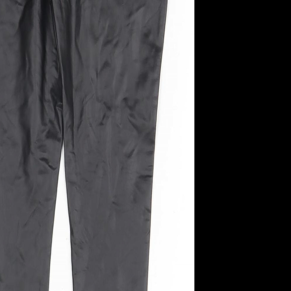 Primark Girls Black Polyester Capri Trousers Size 7-8 Years Regular
