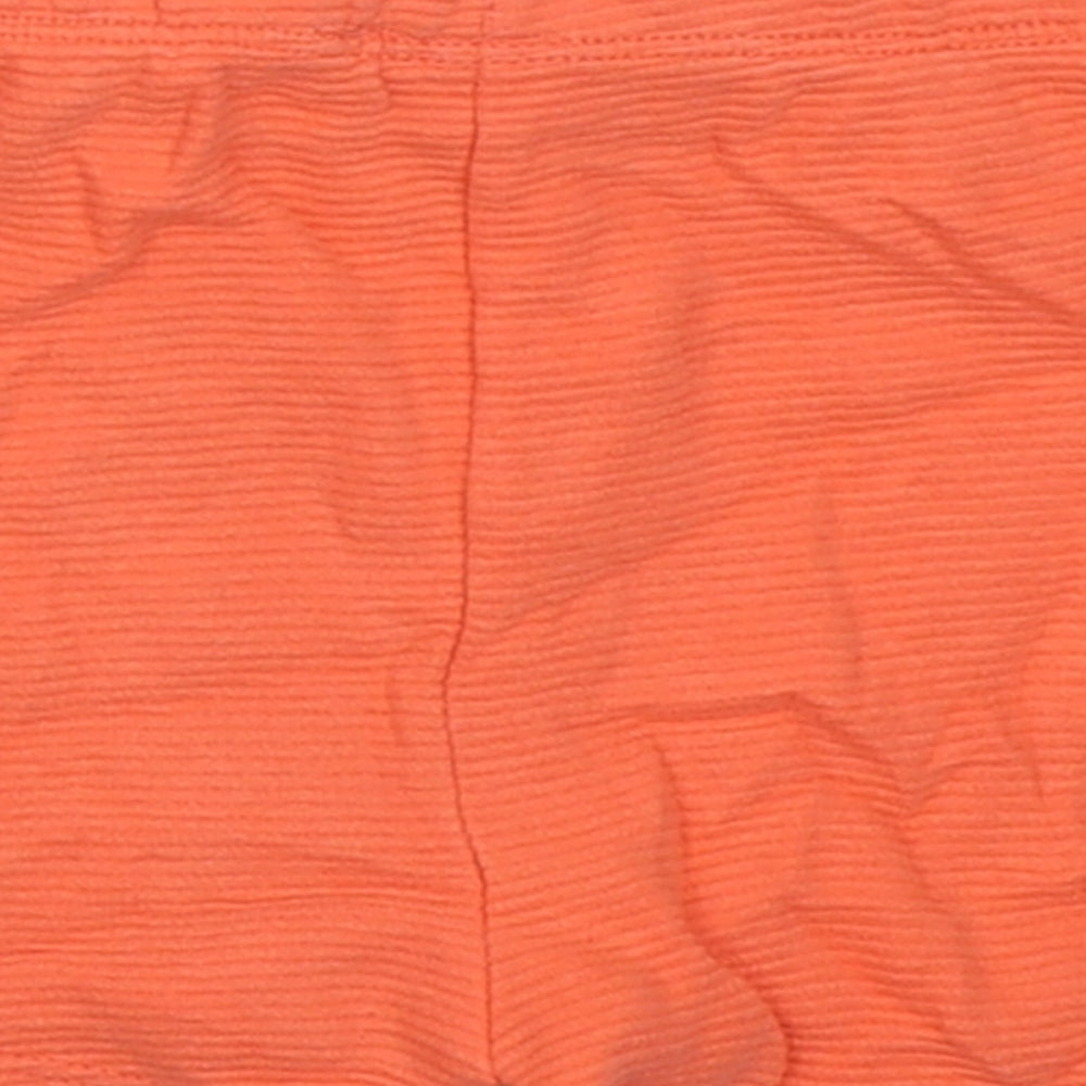 Disney Baby Boys Orange Cotton Cropped Trousers Size 18 Months Tie - Mickey Mouse Disney