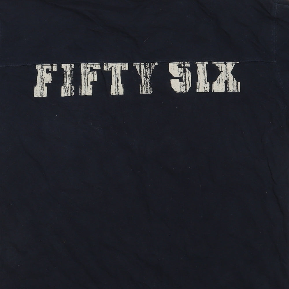 NEXT Boys Black 100% Cotton Basic T-Shirt Size 10 Years Round Neck - 56 - Fifty Six