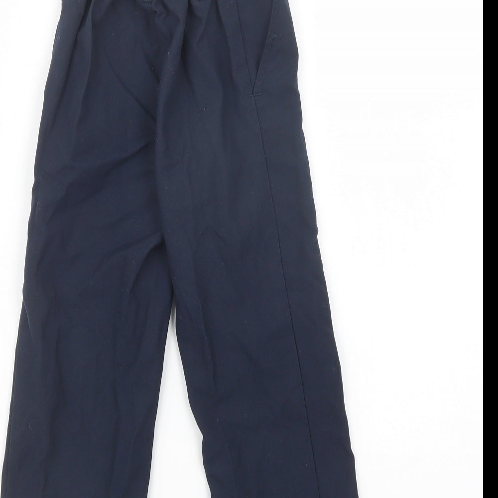 Dunnes Stores Boys Blue Polyester Dress Pants Trousers Size 3-4 Years Regular - School Wear