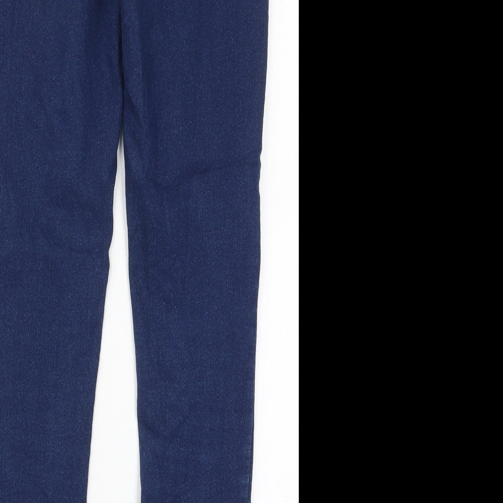 Denim Co Womens Blue Cotton Jegging Jeans Size 8 L28 in Regular