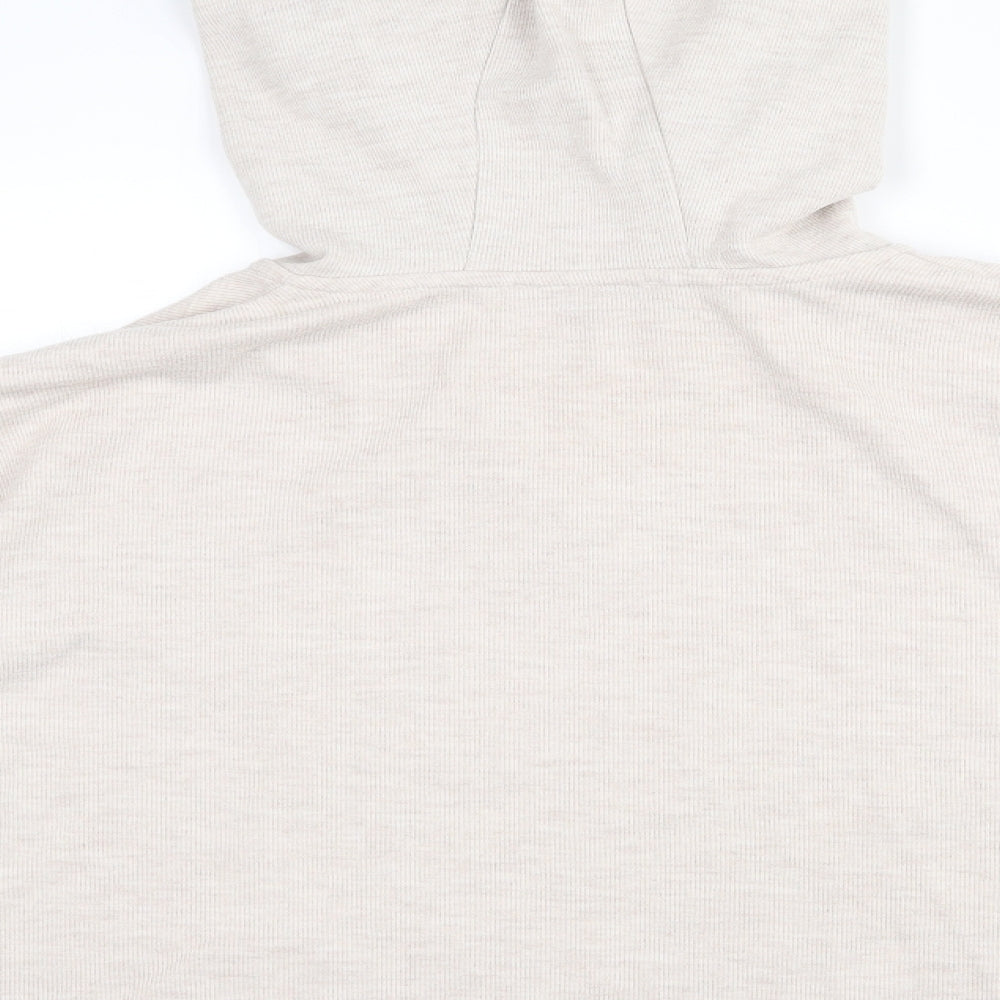 Primark Womens Beige Polyester Pullover Hoodie Size 4 Pullover